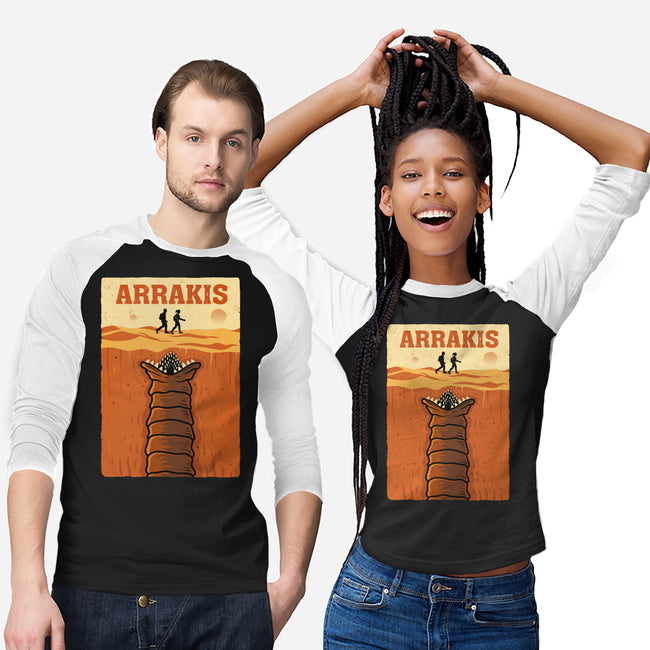 Desert Attack Arrakis-Unisex-Baseball-Tee-erion_designs