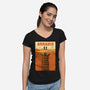 Desert Attack Arrakis-Womens-V-Neck-Tee-erion_designs