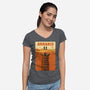 Desert Attack Arrakis-Womens-V-Neck-Tee-erion_designs