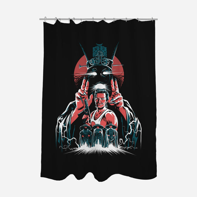 Retro Burton-None-Polyester-Shower Curtain-zascanauta
