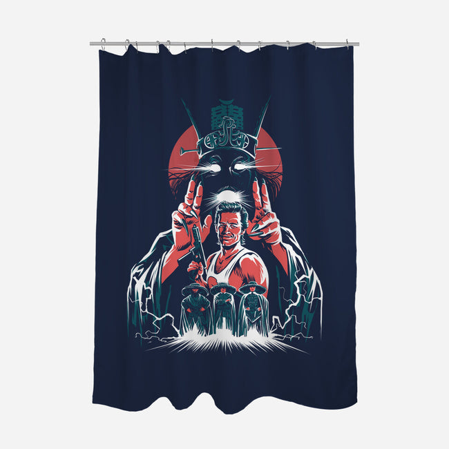 Retro Burton-None-Polyester-Shower Curtain-zascanauta