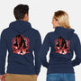Hand Of Vengeance-Unisex-Zip-Up-Sweatshirt-rmatix