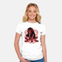 Hand Of Vengeance-Womens-Fitted-Tee-rmatix