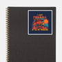 I Cast Fireball At All Problems-None-Glossy-Sticker-TechraNova