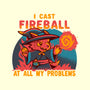 I Cast Fireball At All Problems-None-Basic Tote-Bag-TechraNova