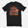 I Cast Fireball At All Problems-Unisex-Basic-Tee-TechraNova