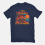 I Cast Fireball At All Problems-Unisex-Basic-Tee-TechraNova