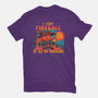 I Cast Fireball At All Problems-Youth-Basic-Tee-TechraNova