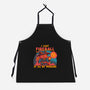 I Cast Fireball At All Problems-Unisex-Kitchen-Apron-TechraNova