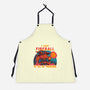 I Cast Fireball At All Problems-Unisex-Kitchen-Apron-TechraNova