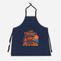 I Cast Fireball At All Problems-Unisex-Kitchen-Apron-TechraNova