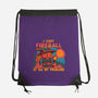I Cast Fireball At All Problems-None-Drawstring-Bag-TechraNova