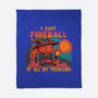 I Cast Fireball At All Problems-None-Fleece-Blanket-TechraNova