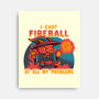 I Cast Fireball At All Problems-None-Stretched-Canvas-TechraNova