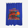I Cast Fireball At All Problems-None-Polyester-Shower Curtain-TechraNova
