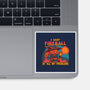 I Cast Fireball At All Problems-None-Glossy-Sticker-TechraNova