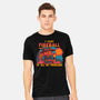 I Cast Fireball At All Problems-Mens-Heavyweight-Tee-TechraNova