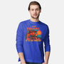 I Cast Fireball At All Problems-Mens-Long Sleeved-Tee-TechraNova