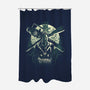 Retro Ash-None-Polyester-Shower Curtain-zascanauta