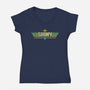 Top Bowncoat-Womens-V-Neck-Tee-retrodivision