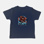Chaos Is My Love Language-Baby-Basic-Tee-glitchygorilla