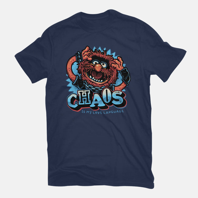 Chaos Is My Love Language-Youth-Basic-Tee-glitchygorilla