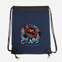 Chaos Is My Love Language-None-Drawstring-Bag-glitchygorilla