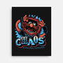 Chaos Is My Love Language-None-Stretched-Canvas-glitchygorilla