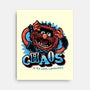 Chaos Is My Love Language-None-Stretched-Canvas-glitchygorilla