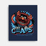 Chaos Is My Love Language-None-Stretched-Canvas-glitchygorilla