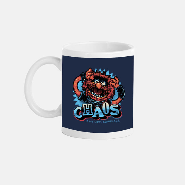Chaos Is My Love Language-None-Mug-Drinkware-glitchygorilla