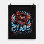 Chaos Is My Love Language-None-Matte-Poster-glitchygorilla
