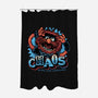 Chaos Is My Love Language-None-Polyester-Shower Curtain-glitchygorilla