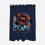 Chaos Is My Love Language-None-Polyester-Shower Curtain-glitchygorilla
