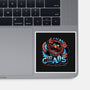 Chaos Is My Love Language-None-Glossy-Sticker-glitchygorilla