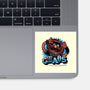 Chaos Is My Love Language-None-Glossy-Sticker-glitchygorilla