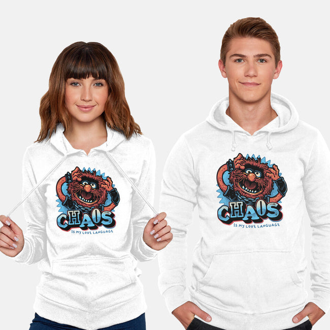 Chaos Is My Love Language-Unisex-Pullover-Sweatshirt-glitchygorilla