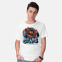 Chaos Is My Love Language-Mens-Basic-Tee-glitchygorilla