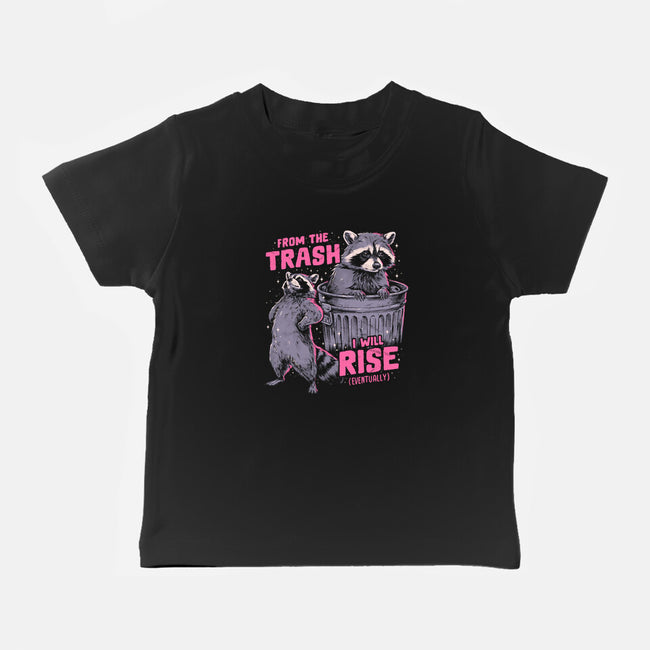 Rise From The Trash-Baby-Basic-Tee-eduely