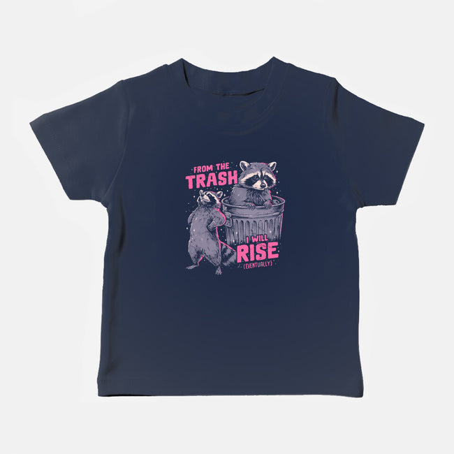 Rise From The Trash-Baby-Basic-Tee-eduely