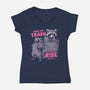 Rise From The Trash-Womens-V-Neck-Tee-eduely