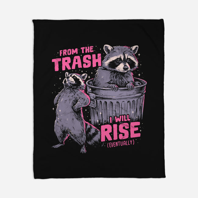 Rise From The Trash-None-Fleece-Blanket-eduely