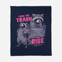 Rise From The Trash-None-Fleece-Blanket-eduely