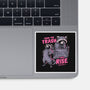 Rise From The Trash-None-Glossy-Sticker-eduely