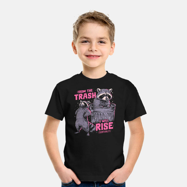 Rise From The Trash-Youth-Basic-Tee-eduely