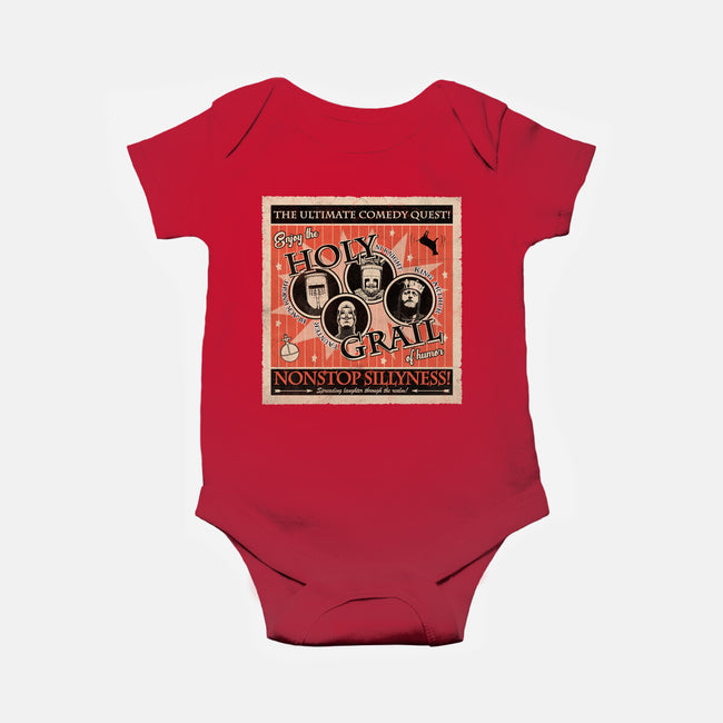The Holy Grail Show-Baby-Basic-Onesie-NMdesign
