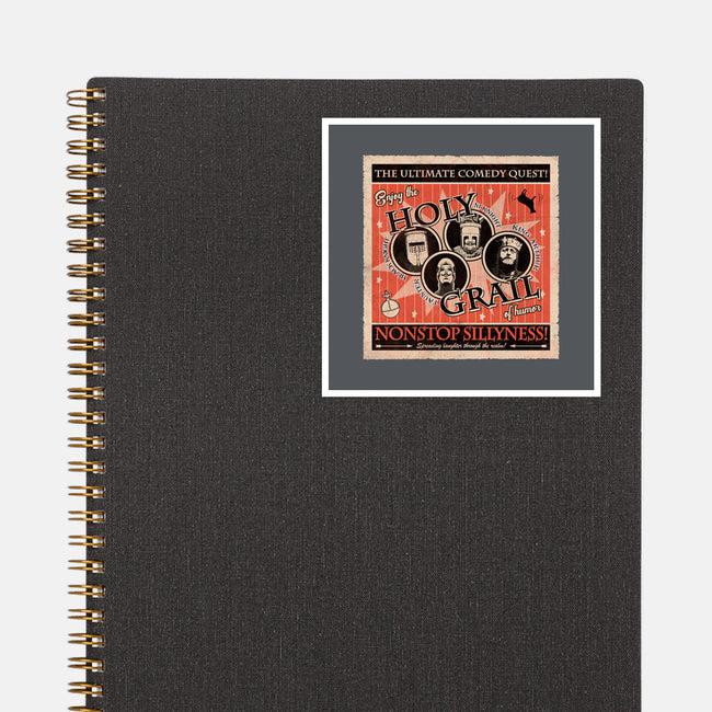 The Holy Grail Show-None-Glossy-Sticker-NMdesign