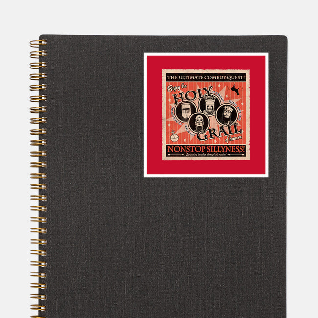 The Holy Grail Show-None-Glossy-Sticker-NMdesign
