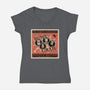 The Holy Grail Show-Womens-V-Neck-Tee-NMdesign