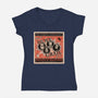 The Holy Grail Show-Womens-V-Neck-Tee-NMdesign